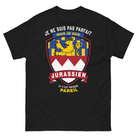 Thumbnail for T-shirt Jurassien noir face - pas parfait mais presque