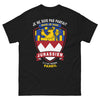 T-shirt Jurassien noir face - pas parfait mais presque