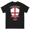 T-shirt Anglais noir - Je ne suis pas parfait mais je suis un Anglais