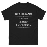 Thumbnail for T-Shirt brasiliano blu navy davanti - L'uomo, il mito, la leggenda