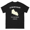 T-shirt Pas-de-Calais noir - Là où mon histoire commence