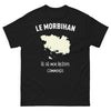 T-shirt Morbihan noir - Là où mon histoire commence