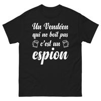 Thumbnail for T-shirt Vendéen noir - clin d'œil convivial