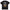 T-shirt Italiennes noir - facettes et espresso