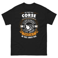 Thumbnail for T-shirt Corse noir - 3 côtés de ma personnalité