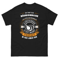 Thumbnail for T-shirt Réunionnaise noir - Trois faces de ma personnalité