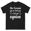 T-shirt Lorraine noir face - esprit rebelle