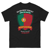 Thumbnail for T-shirt portugais noir - ich bin nicht perfekt