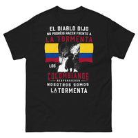 Thumbnail for T-shirt Colombianos La Tormenta noir - Los Colombianos somos la Tormenta