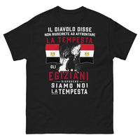 Thumbnail for T-Shirt Tempesta Egiziana blu scuro - Il Diavolo Disse