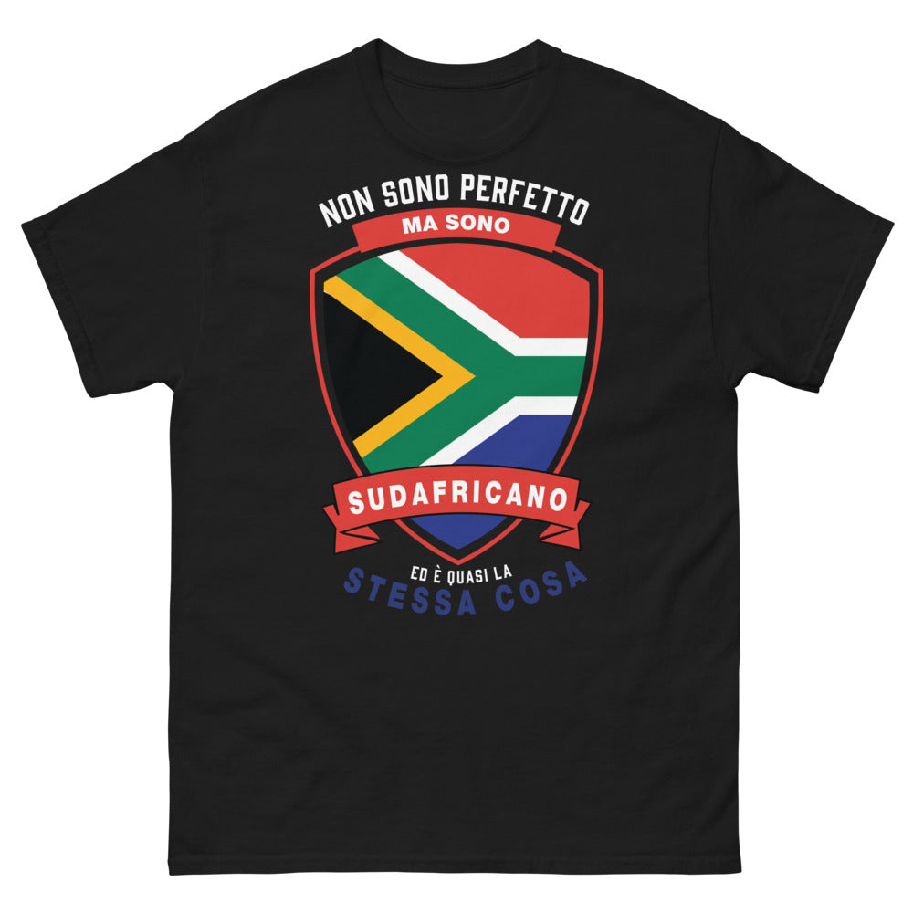 T-Shirt Sudafrica blu navy - origini fiero e ironico