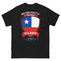 Thumbnail for T-shirt Chilien bleu marine - Non sono perfetto