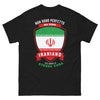 T-shirt Iran noir face - humour iranien