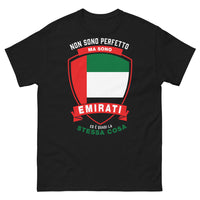 Thumbnail for T-shirt Émirati noir - Non sono perfetto ma quasi