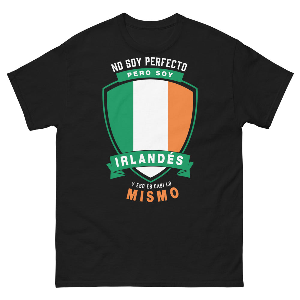 T-shirt Irlande noir - No soy perfecto