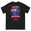 T-shirt Australien noir - No Soy Perfecto
