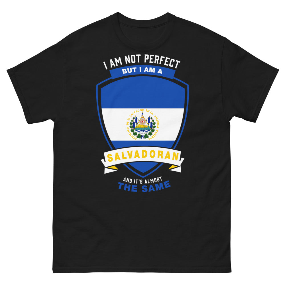 T-shirt Salvadorien noir - I am not perfect