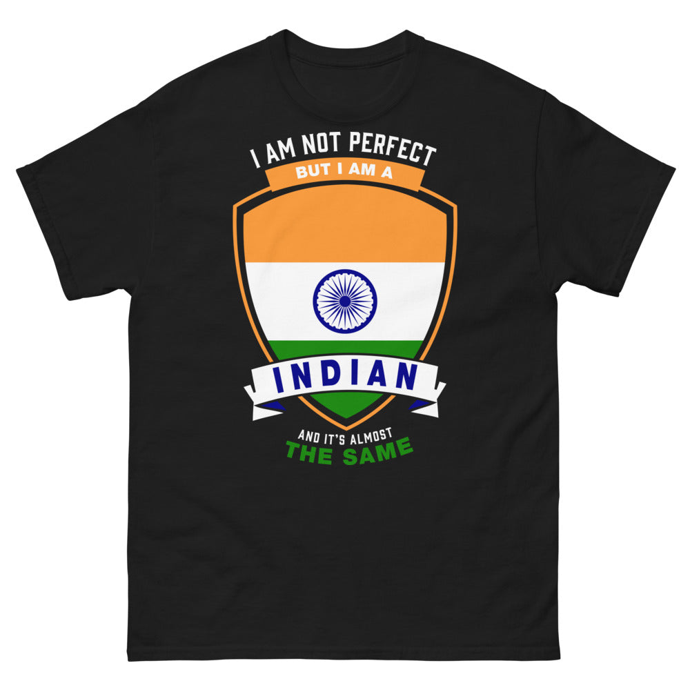 T-shirt Inde noir - I'm Not Perfect