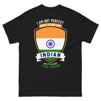 Thumbnail for T-shirt indien noir - I Am Not Perfect, But I Am An Indian - Almost the Same