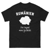 T-shirt Rumänien noir face - Hier beginnt meine Geschichte in Rumänien