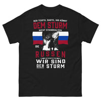 Thumbnail for T-Shirt Russland schwarz - Kampfansage: Wir sind der Sturm