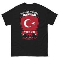 Thumbnail for T-shirt turc marine - Non sono perfetto ma sono turco