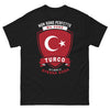 T-shirt turc marine - Non sono perfetto ma sono turco