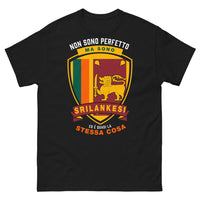 Thumbnail for T-Shirt Sri Lanka nera - testo autoironico