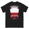 T-shirt Pologne noir - Non sono perfetto ma sono polacco
