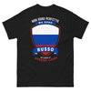 T-shirt russo nero - Non sono perfetto ma sono russo