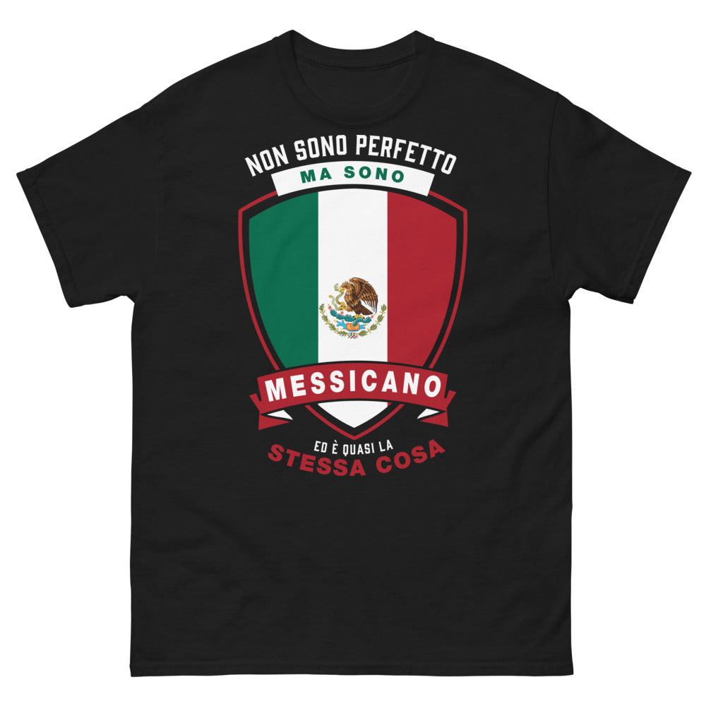 T-Shirt Messicana blu scuro - Non sono perfetto