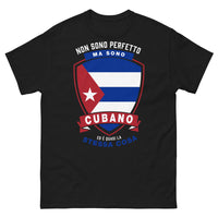 Thumbnail for T-shirt Cuba marine - Non sono perfetto ma sono cubano