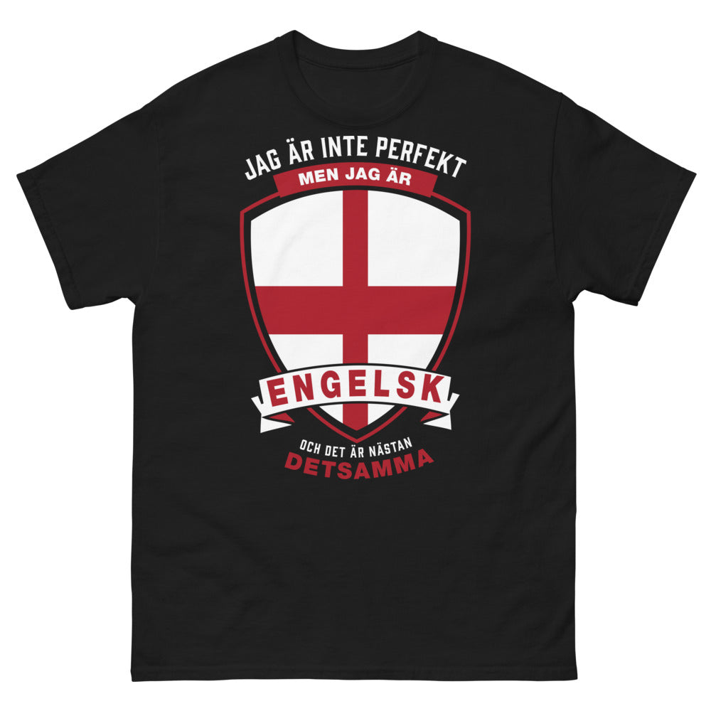 T-shirt Anglais noir - parfaitement imparfait