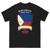 T-shirt Philippines noir - humour et fierté des origines