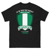 T-shirt Nigérian noir - Je ne suis pas parfait