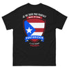 T-shirt Portoricain noir - Je ne suis pas parfait