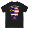 T-shirt Malaisien noir - Je suis Malaisien, presque parfait
