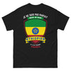 T-shirt Éthiopien noir - presque parfait