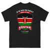 T-shirt Kenyan noir - Je ne suis pas parfait mais je suis Kenyan