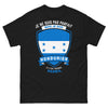T-shirt Hondurien noir face - Je ne suis pas parfait mais je suis Hondurien et c'est presque pareil