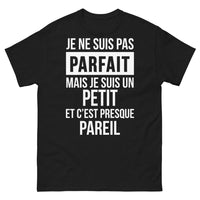 Thumbnail for T-shirt Breton noir - Je ne suis pas parfait mais je suis un Petit