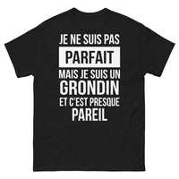 Thumbnail for T-shirt Grondin noir - Pas Parfait Mais Presque
