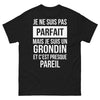 T-shirt Grondin noir - Pas Parfait Mais Presque