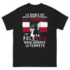 T-shirt Pologne noir - La Tempête, esprit polonais