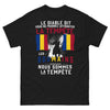 T-shirt Roumains Tempête noir - nous sommes la tempête