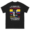 T-shirt Colombiens noir - affronter la tempête