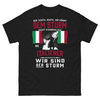 Thumbnail for T-shirt Italiener noir - Wir sind der Sturm