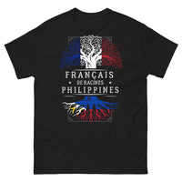 Thumbnail for T-shirt Philippines noir - Français de racines