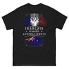 T-shirt Racines australiennes noir - double culture