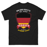 Thumbnail for T-shirt Allemagne noir - Non sono perfetto ma sono tedesco